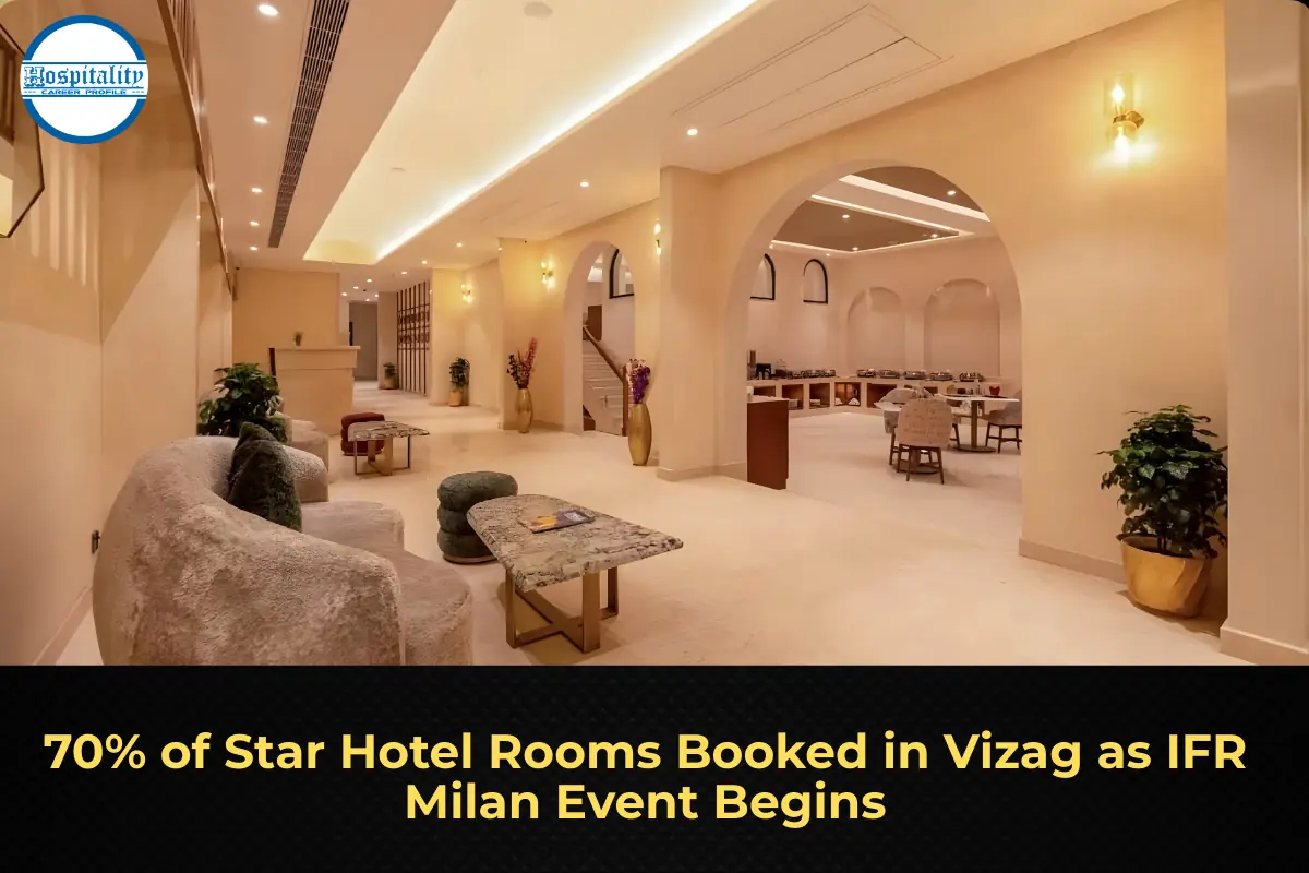 70% of Star Hotel Rooms Booked in Vizag as IFR Milan Event Begins