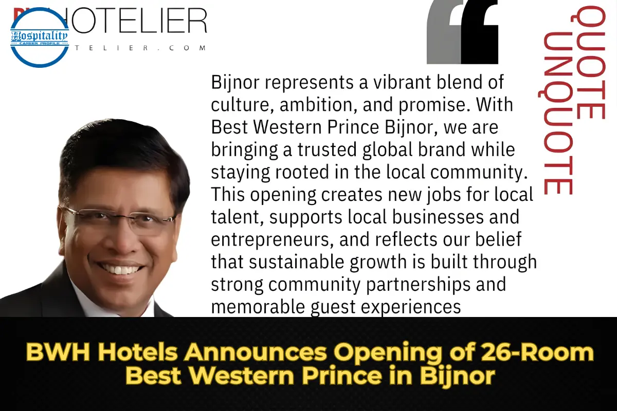BWH Hotels Announces Opening of 26-Room Best Western Prince in Bijnor