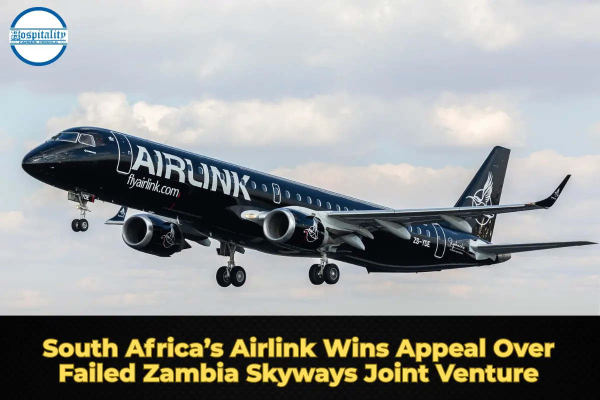 South Africa’s Airlink Wins Appeal Over Failed Zambia Skyways Joint Venture