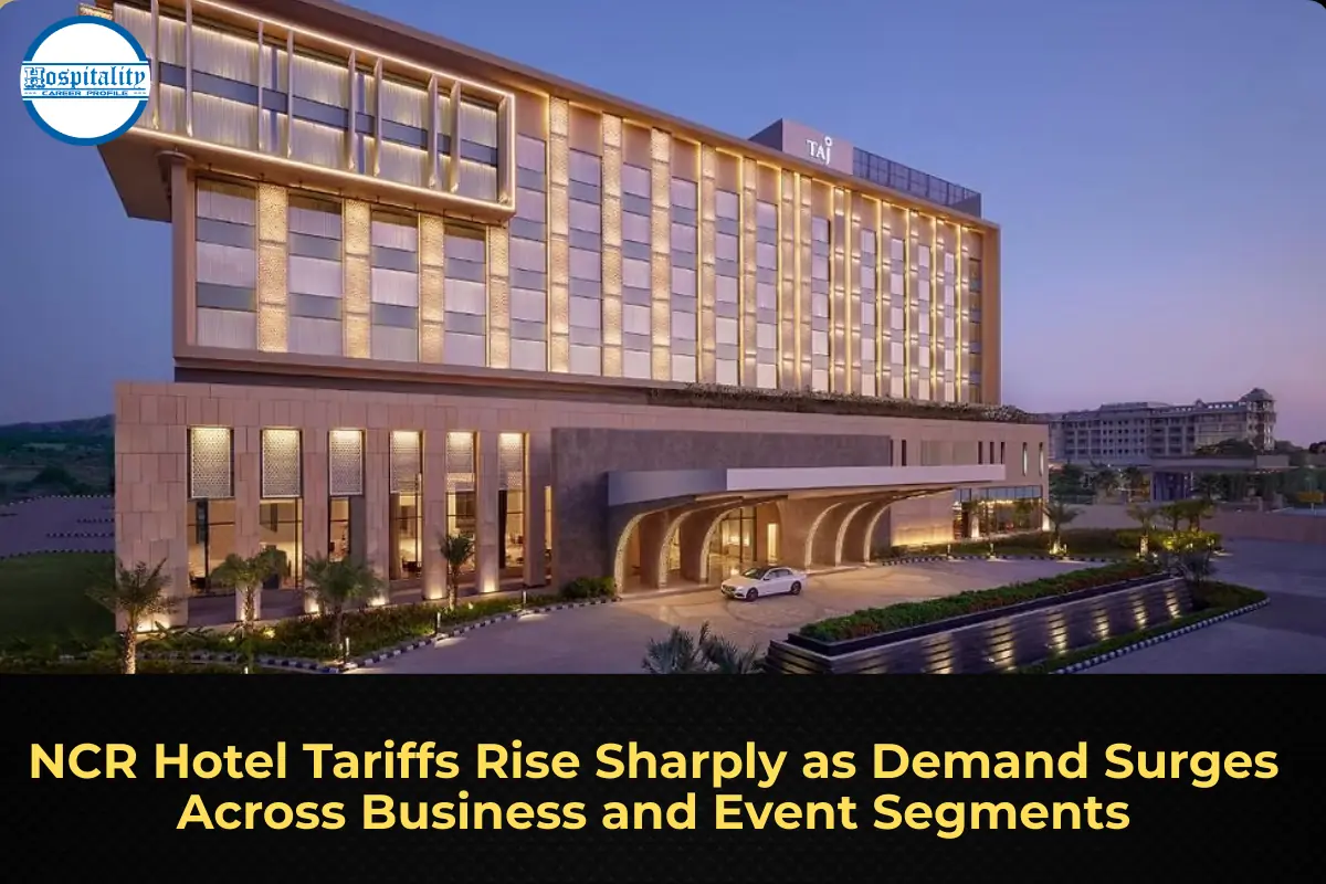 NCR Hotel Tariffs Rise Sharply as Demand Surges Across Business and Event Segments