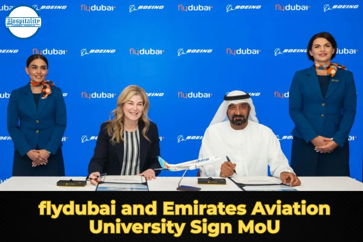 flydubai and Emirates Aviation University Sign MoU