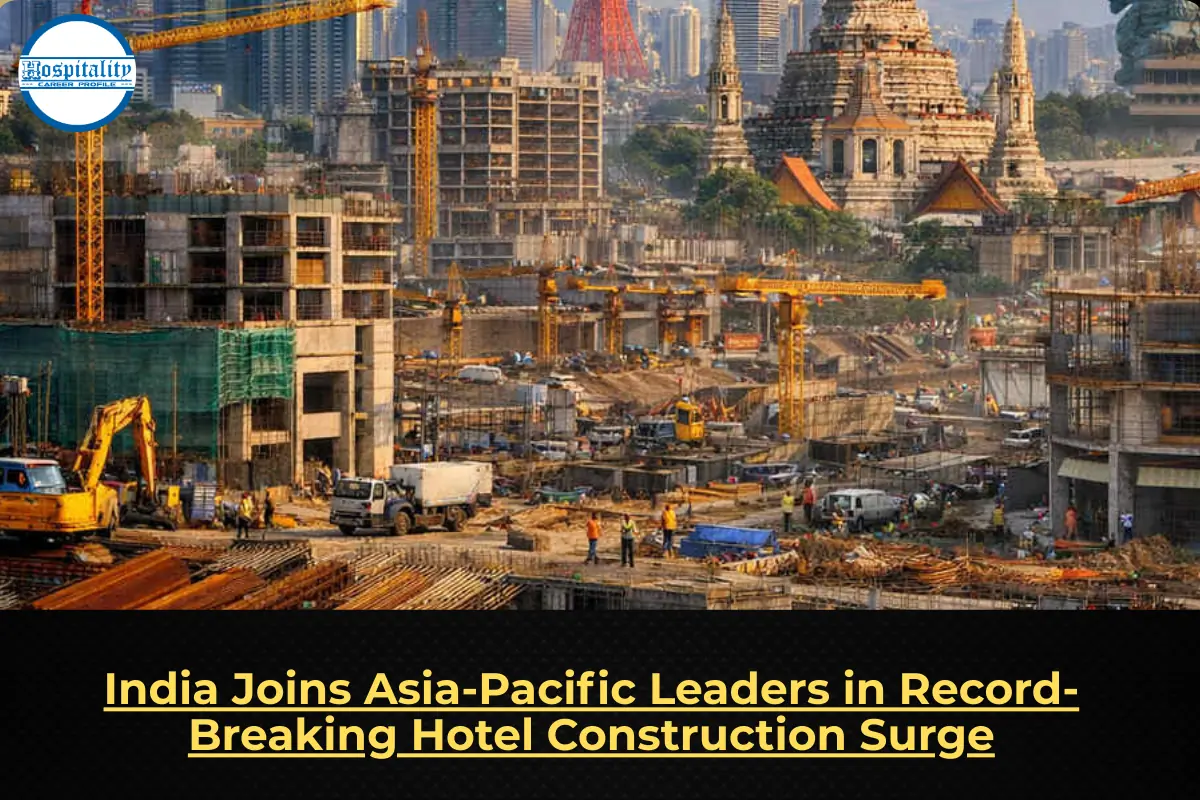 India Joins Asia-Pacific Leaders in Record-Breaking Hotel Construction Surge