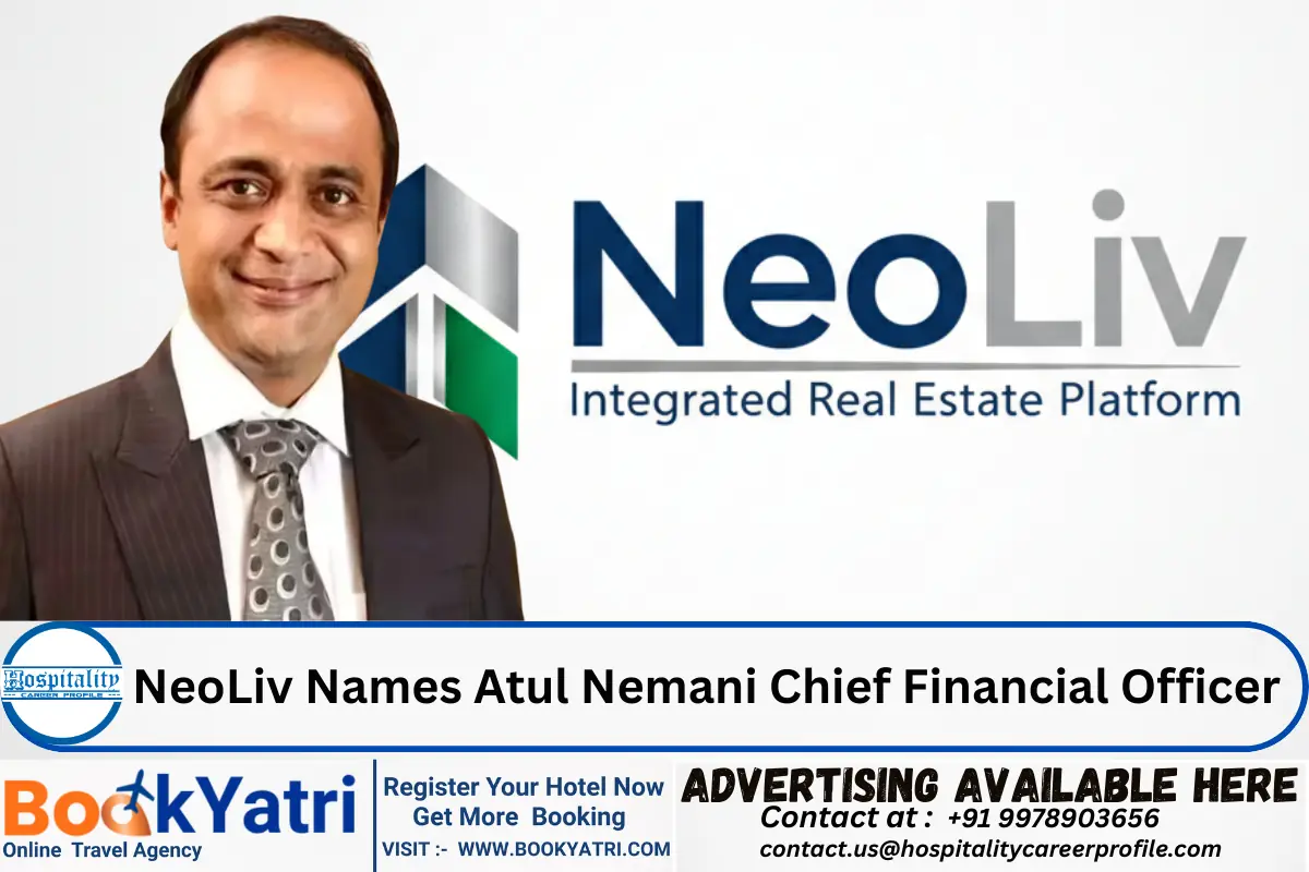 NeoLiv Names Atul Nemani Chief Financial Officer