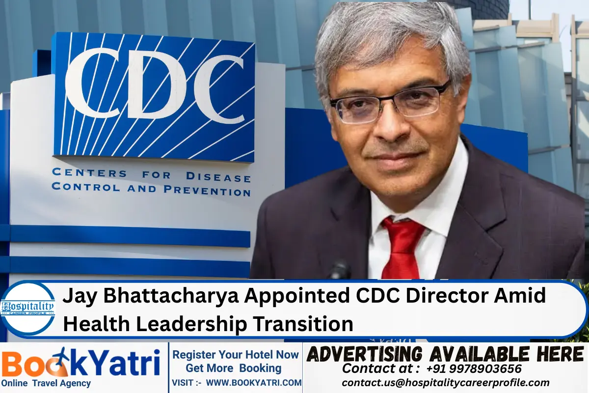 Jay Bhattacharya Appointed CDC Director Amid Health Leadership Transition