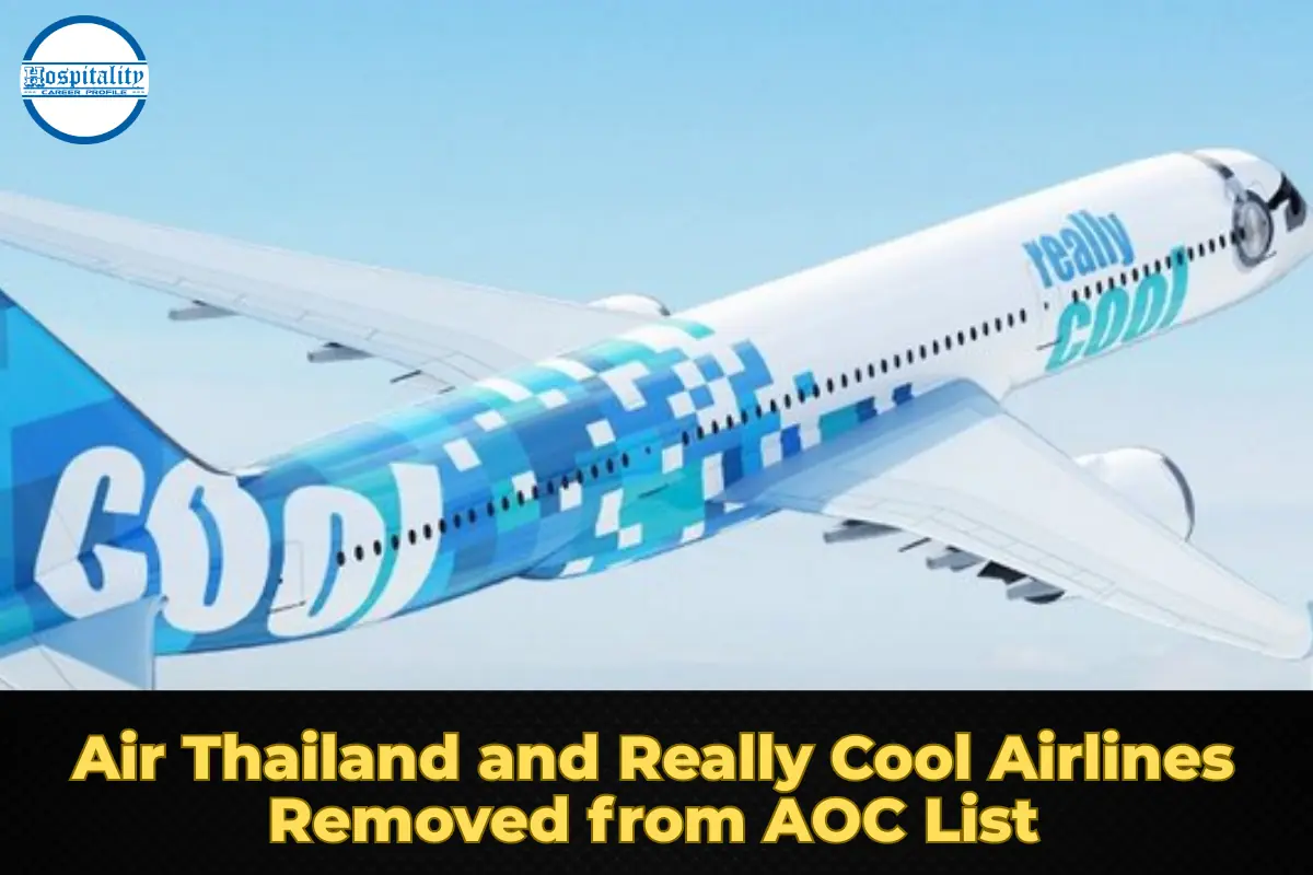 Air Thailand and Really Cool Airlines Removed from AOC List