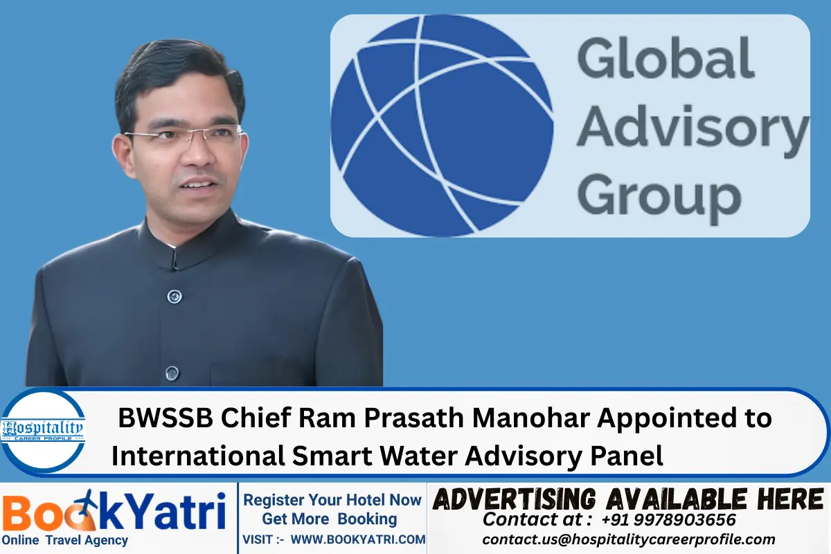 BWSSB Chief Ram Prasath Manohar Appointed to International Smart Water Advisory Panel