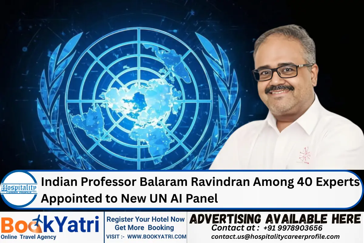 Indian Professor Balaram Ravindran Among 40 Experts Appointed to New UN AI Panel
