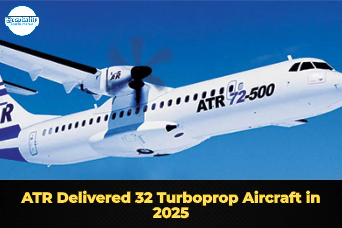 ATR Delivered 32 Turboprop Aircraft in 2025