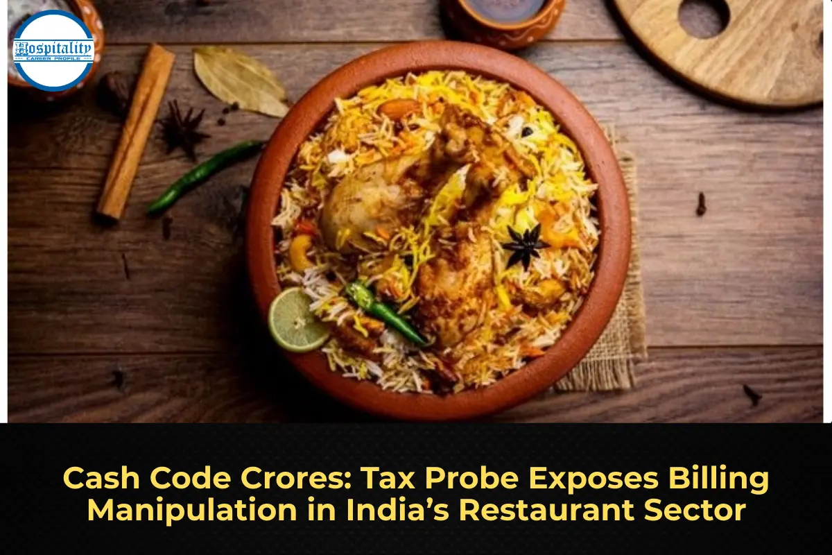 Cash Code Crores: Tax Probe Exposes Billing Manipulation in India’s Restaurant Sector