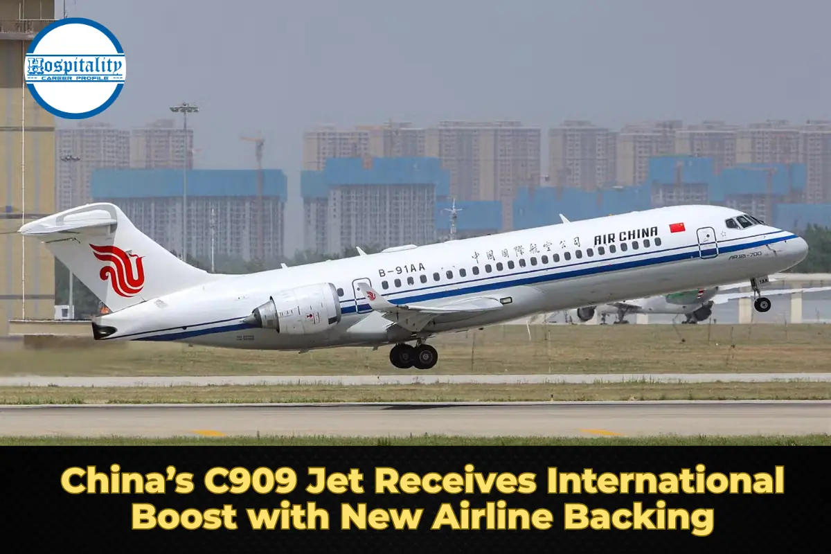 China’s C909 Jet Receives International Boost with New Airline Backing