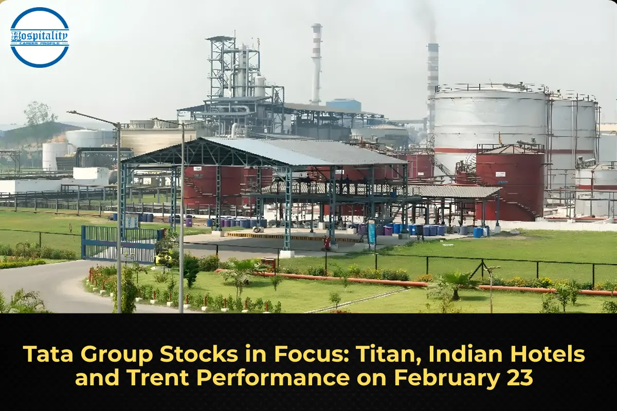 Tata Group Stocks in Focus: Titan, Indian Hotels and Trent Performance on February 23