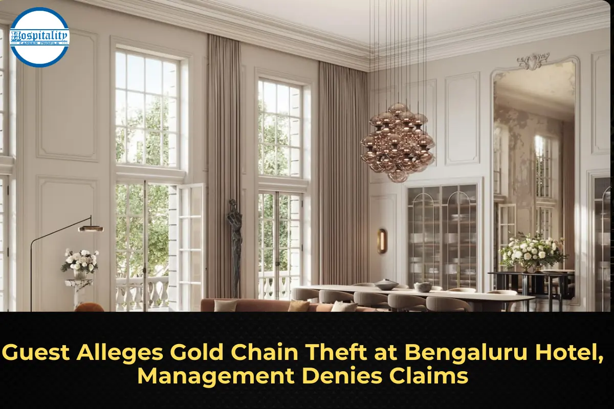 Guest Alleges Gold Chain Theft at Bengaluru Hotel, Management Denies Claims