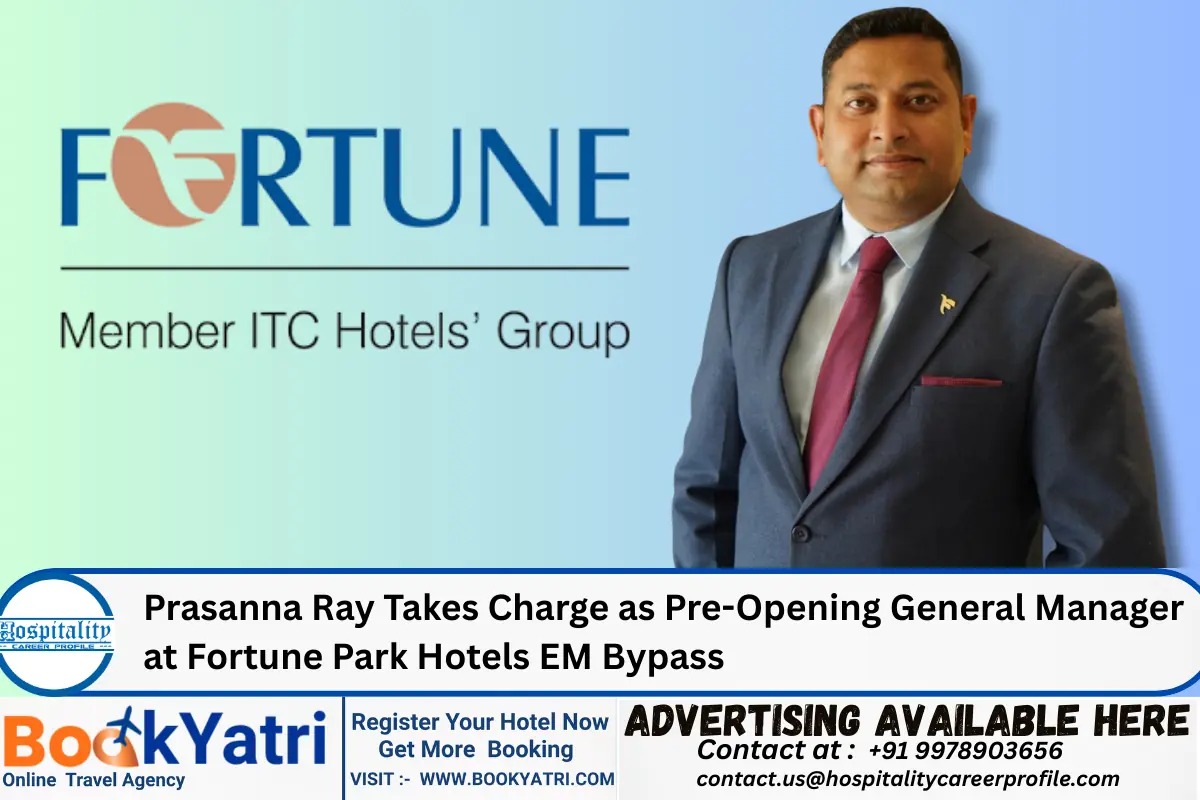 Prasanna Ray Takes Charge as Pre-Opening General Manager at ITC Fortune EM Bypass, Kolkata.