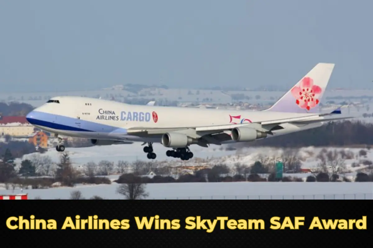 China Airlines Wins SkyTeam SAF Award