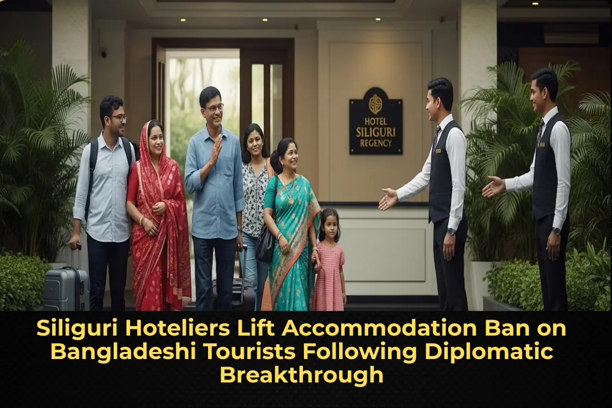 Siliguri Hoteliers Lift Accommodation Ban on Bangladeshi Tourists Following Diplomatic Breakthrough