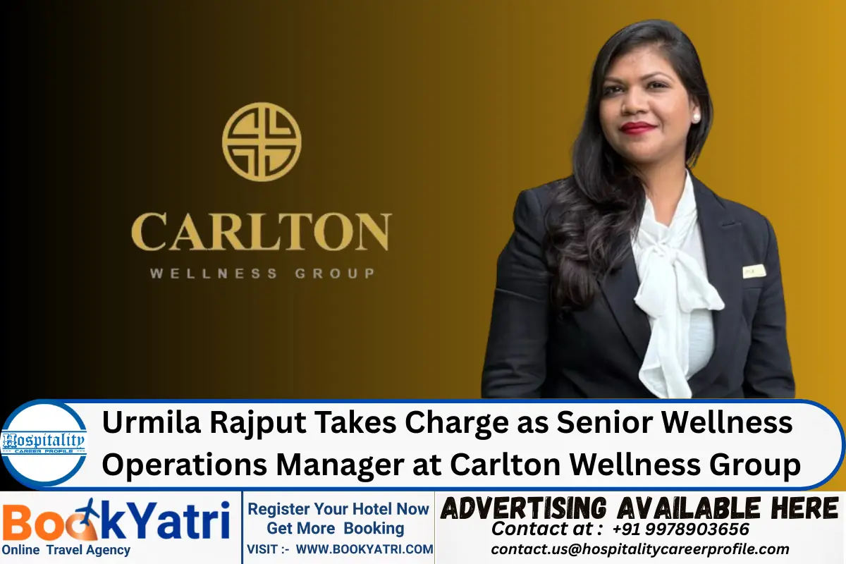 Urmila Rajput Takes Charge as Senior Wellness Operations Manager at Carlton Wellness Group