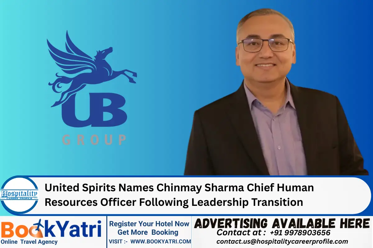 United Spirits Names Chinmay Sharma Chief Human Resources Officer Following Leadership Transition
