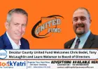 Decatur County United Fund Welcomes Chris Bedel, Tony McLaughlin and Laura Walsman to Board of Directors
