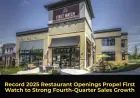 Record 2025 Restaurant Openings Propel First Watch to Strong Fourth-Quarter Sales Growth