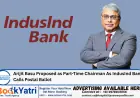 Arijit Basu Proposed as Part-Time Chairman As IndusInd Bank Calls Postal Ballot