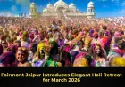 Fairmont Jaipur Introduces Elegant Holi Retreat for March 2026