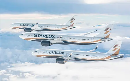 Starlux Airlines Launches Direct Flights Between Taipei and Prague
