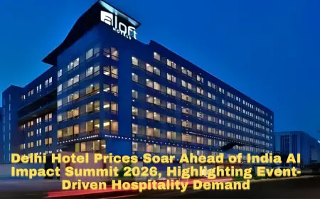 Delhi Hotel Prices Soar Ahead of India AI Impact Summit 2026, Highlighting Event-Driven Hospitality Demand