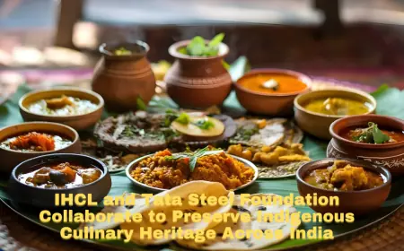 IHCL and Tata Steel Foundation Collaborate to Preserve Indigenous Culinary Heritage Across India