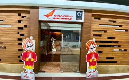Air India Opens First Flagship Maharaja Lounge at Delhi Airport T3