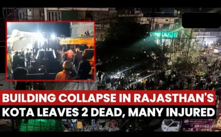 Restaurant Collapse in Kota Raises Questions Over Illegal Construction