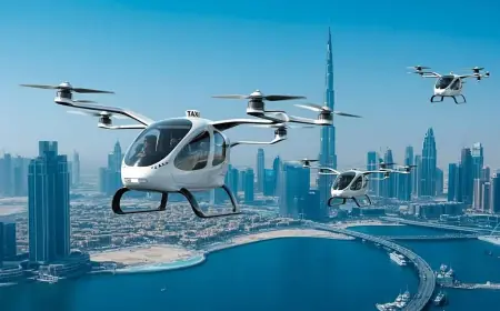 Urban Rooftops May Soon Double as Takeoff Zones for Electric Air Taxis
