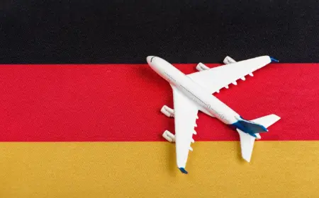 Germany’s Aviation Rebound Lags Behind Europe as Costs Hamper Growth