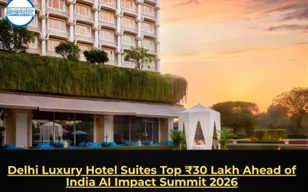 Delhi Luxury Hotel Suites Top ₹30 Lakh Ahead of India AI Impact Summit 2026