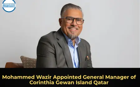 Mohammed Wazir Appointed General Manager of Corinthia Gewan Island Qatar