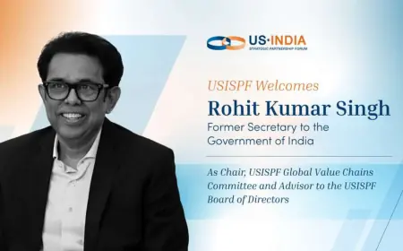 Former Consumer Affairs Secretary Rohit Kumar Singh Appointed to Key USISPF Leadership Role