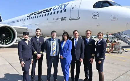 Lufthansa City Airlines Launches New Base at Frankfurt Airport
