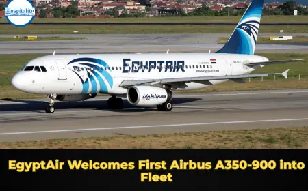 EgyptAir Welcomes First Airbus A350-900 into Fleet