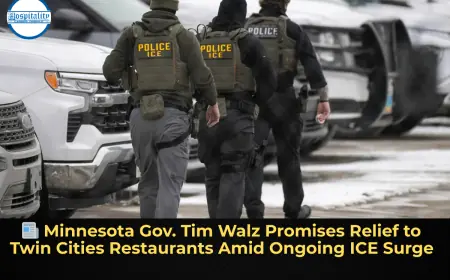 📰 Minnesota Gov. Tim Walz Promises Relief to Twin Cities Restaurants Amid Ongoing ICE Surge