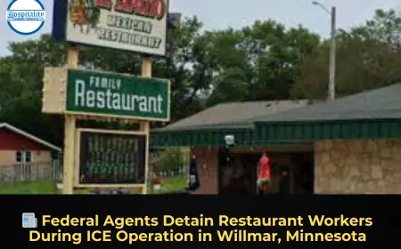 📰 Federal Agents Detain Restaurant Workers During ICE Operation in Willmar, Minnesota
