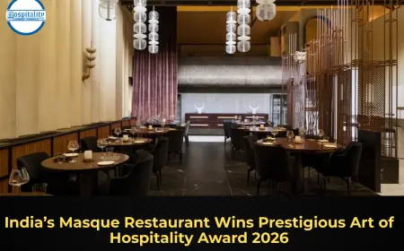 India’s Masque Restaurant Wins Prestigious Art of Hospitality Award 2026