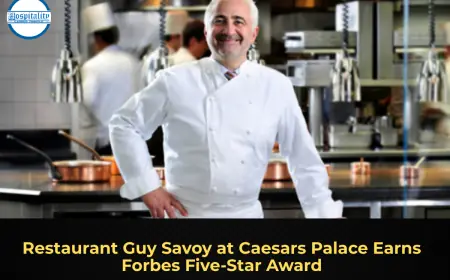 Restaurant Guy Savoy at Caesars Palace Earns Forbes Five-Star Award