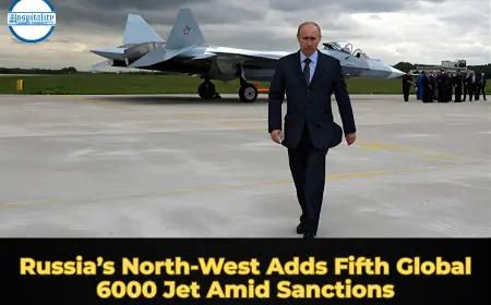 Russia’s North-West Adds Fifth Global 6000 Jet Amid Sanctions