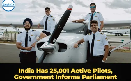 India Has 25,001 Active Pilots, Government Informs Parliament