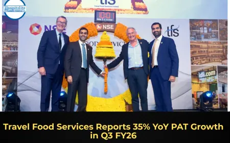 Travel Food Services Reports 35% YoY PAT Growth in Q3 FY26