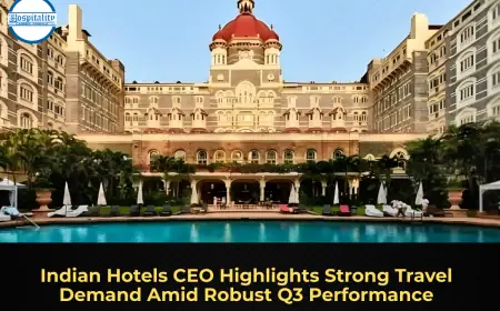 Indian Hotels CEO Highlights Strong Travel Demand Amid Robust Q3 Performance