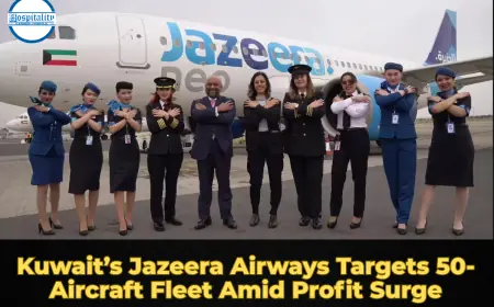 Kuwait’s Jazeera Airways Targets 50-Aircraft Fleet Amid Profit Surge