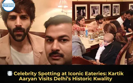 Celebrity Spotting at Iconic Eateries: Kartik Aaryan Visits Delhi’s Historic Kwality