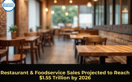Restaurant & Foodservice Sales Projected to Reach $1.55 Trillion by 2026
