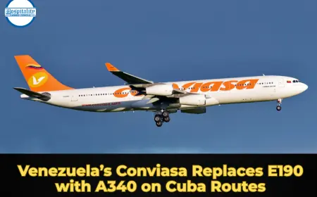 Venezuela’s Conviasa Replaces E190 with A340 on Cuba Routes