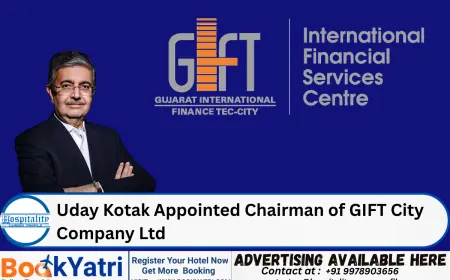 Uday Kotak Appointed Chairman of GIFT City Company Ltd